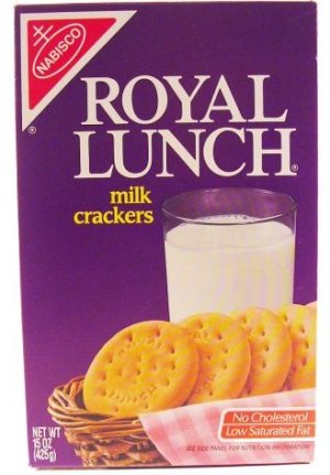 Karen Cooks: "Royal Lunch" Milk Crackers