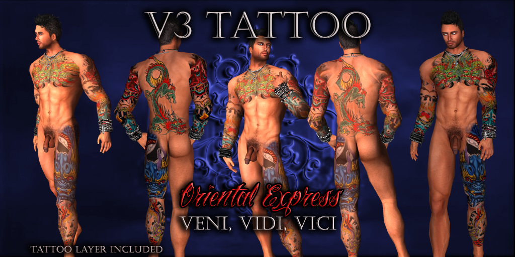 The oriental express! A brand new full body color tattoo, and when I say