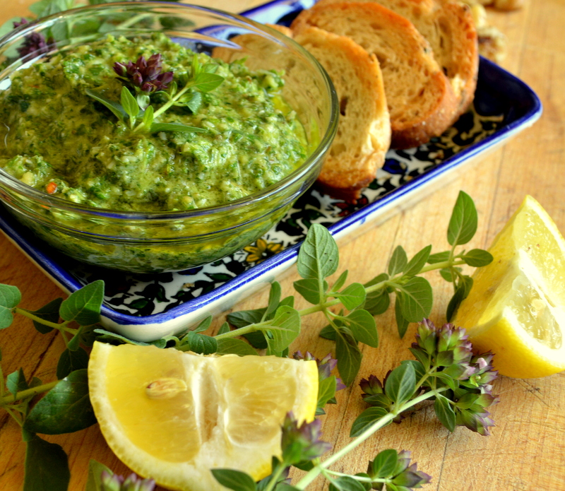 Give Me Some Sauce Tuesday or Lemon Oregano Pesto This Is How I Cook