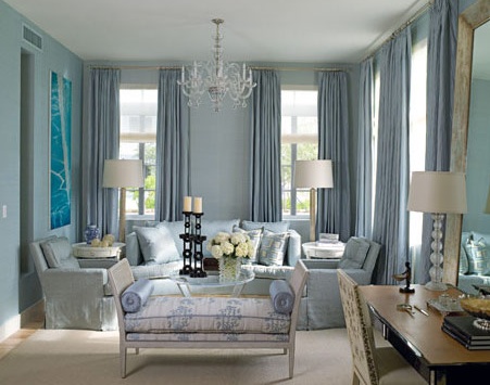 The Enchanted Home: Baby blues in grown up spaces!