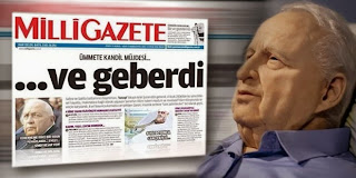 Milli Gazete'den Ariel Şaron'un ölümüne: Ümmete kandil müjdesi; ve geberdi! Milli Gazete'den Ariel Şaron'un ölümüne: Ümmete kandil müjdesi; ve geberdi!