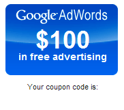 Google AdWords Coupon