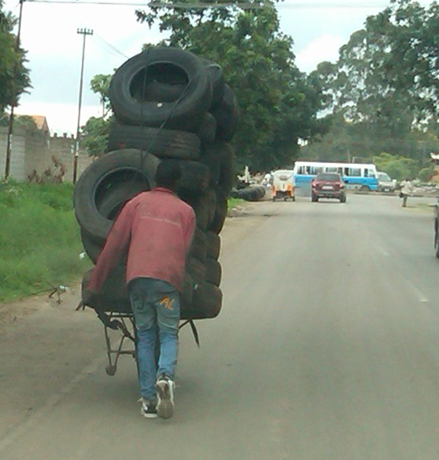 Love Africa Mission Roberts How Much Can You Carry in a Wheelbarrow?