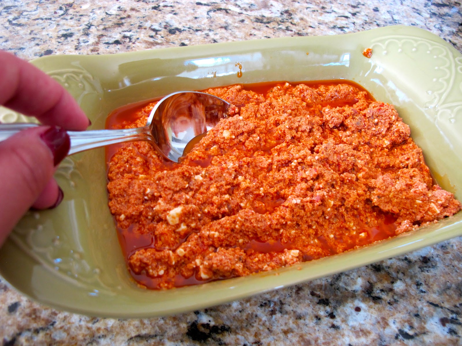 Set This Circus Down sundried tomato and feta dip