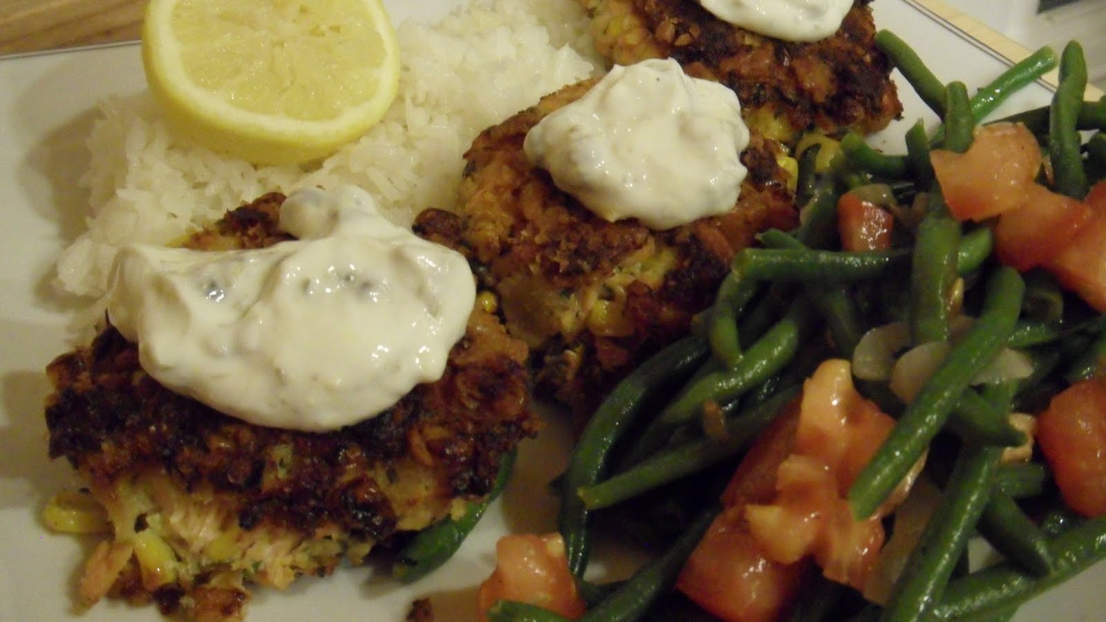 Salmon Cakes Well Dined
