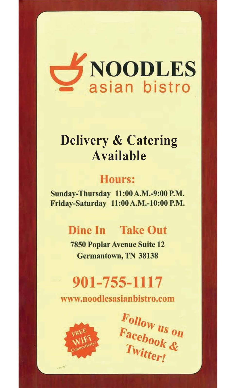 History & Pearls Memphis Nosh Noodles Asian Bistro