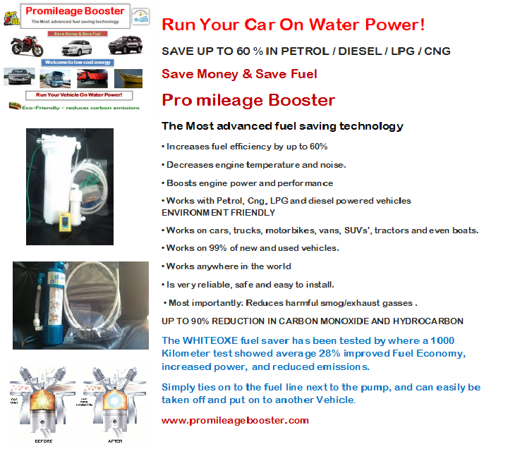 whiteoxe fuel saver.......fuel saver........WORKS ON PETROL, DIESEL