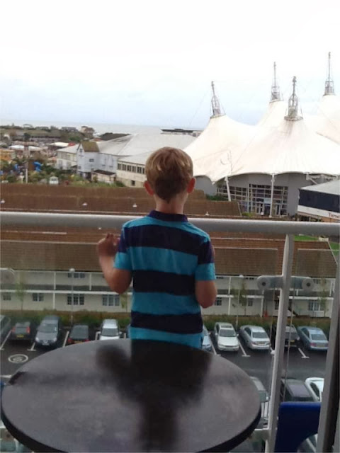 Butlins Wave Hotel balcony safety