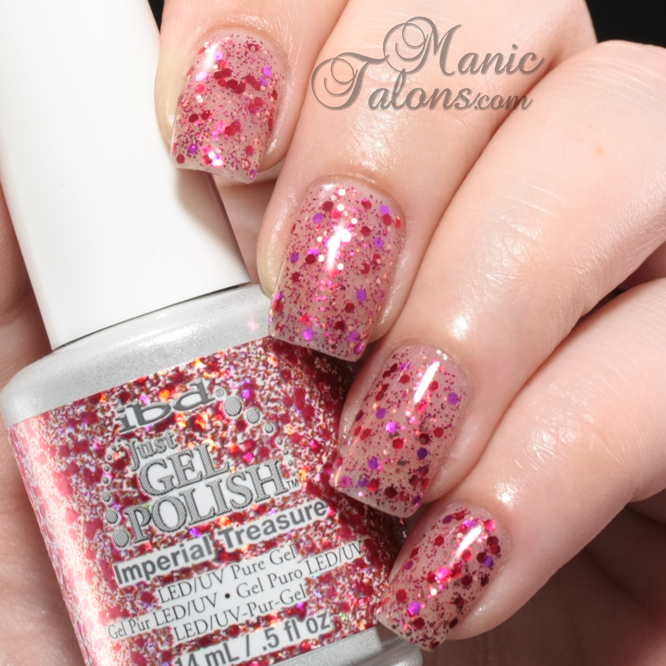 Manic Talons Nail Design IBD Just Gel Polish Haute Frost Collection