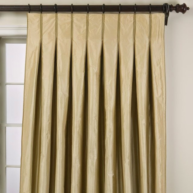 Fiorito Interior Design Ten Basic Drapery Pleats