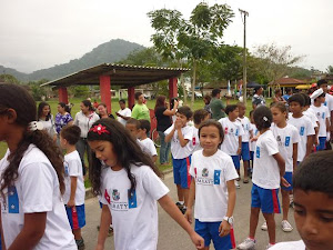 Alunos da Escola Municipal Barra Grande