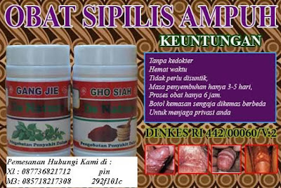 obat sipilis manjur, obat sipilis alami