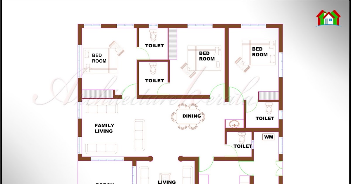 House Designs And Floor Plans In Kerala | architecture kerala 3 bhk single floor kerala house plan House Designs And Floor Plans In Kerala | architecture kerala 3 bhk single floor kerala house plan