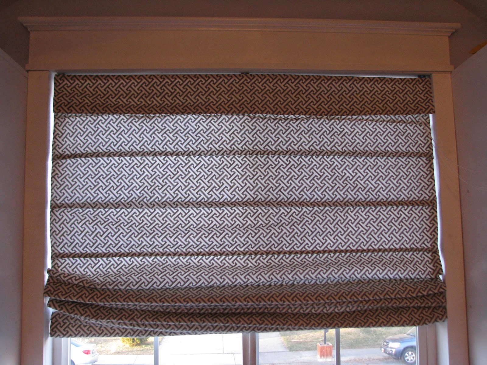 My SoCalled DIY Blog Cover Roman Shades With Your Own Fabric