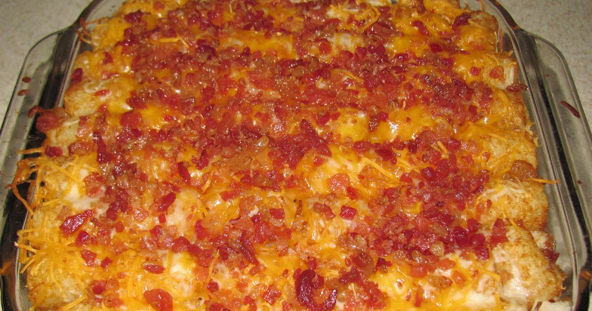 Holly's Stew: Cheesy Bacon Tater Tot Casserole