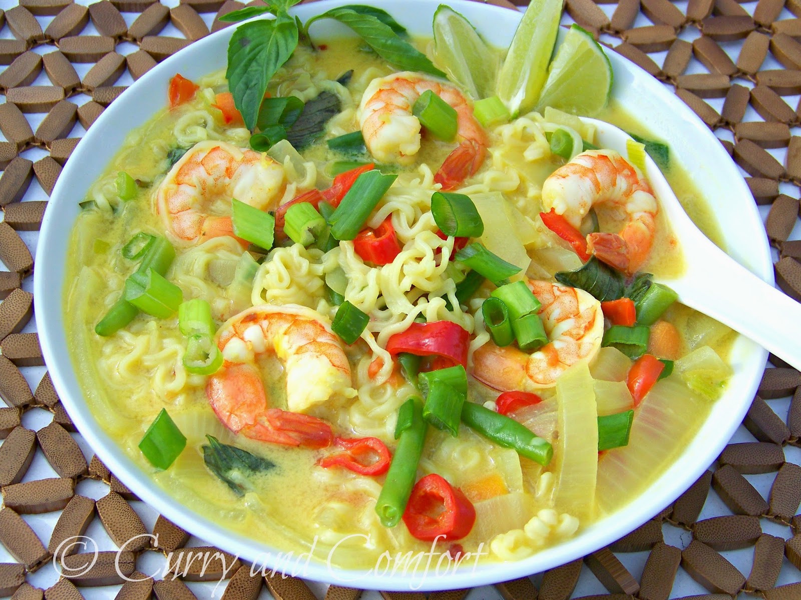 Kitchen Simmer Ramen Noodle Thai Basil Soup (Throwback Thursday)