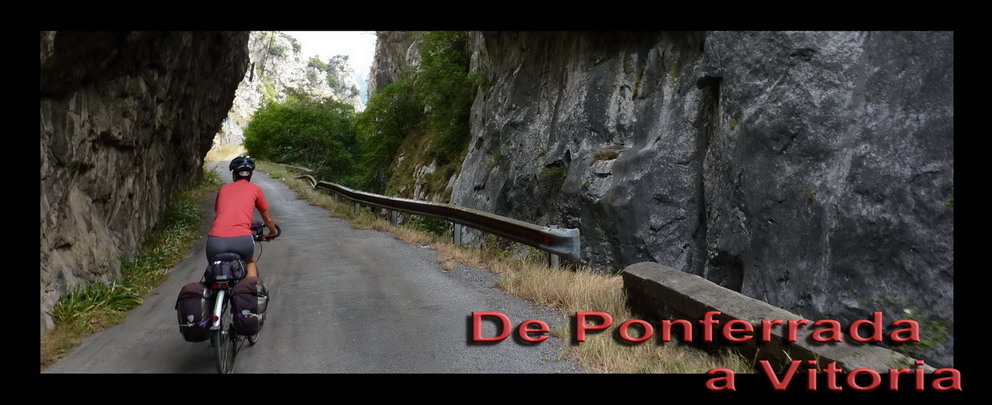 De Ponferrada a Vitoria en bicicleta