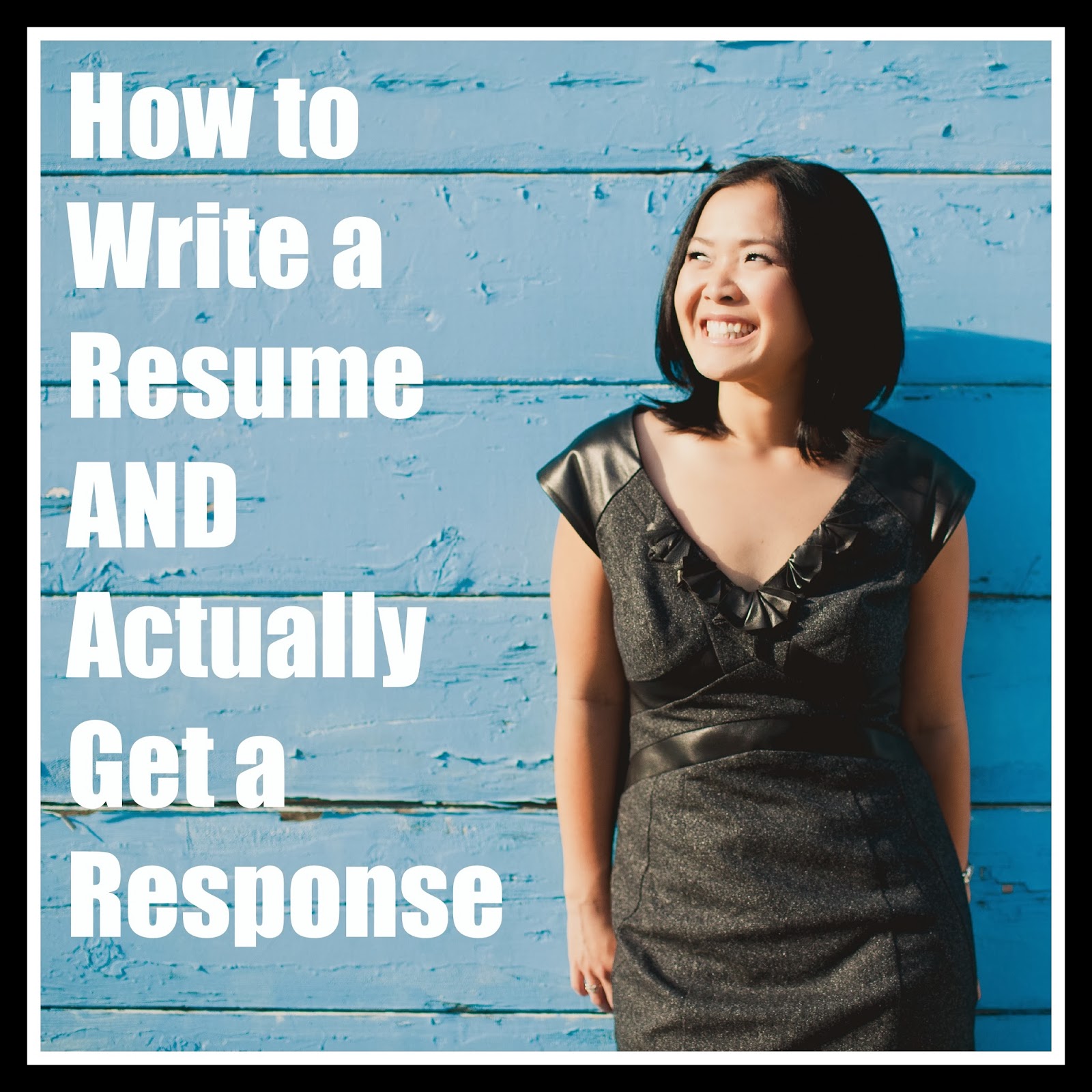 san diego hr mom  how to write a resume and actually get a response