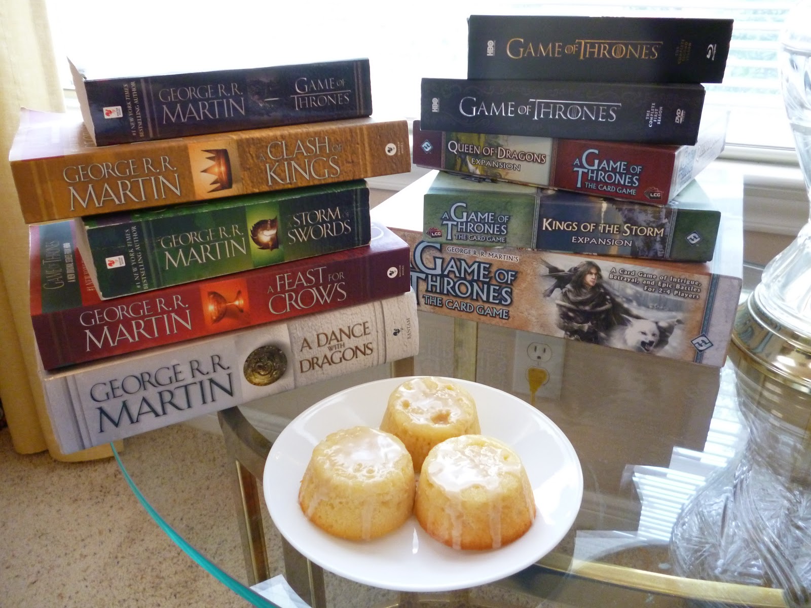 Sweet T with Honey Game of ThronesInspired Lemon Tea Cakes (Sansa Stark's favorites!)