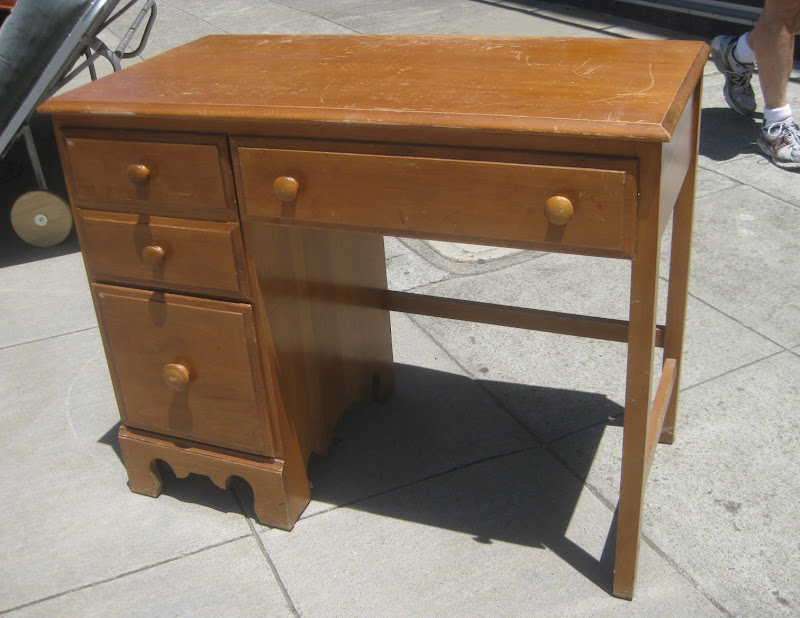 Uhuru Furniture Collectibles Sold Solid Maple Student Desk 40