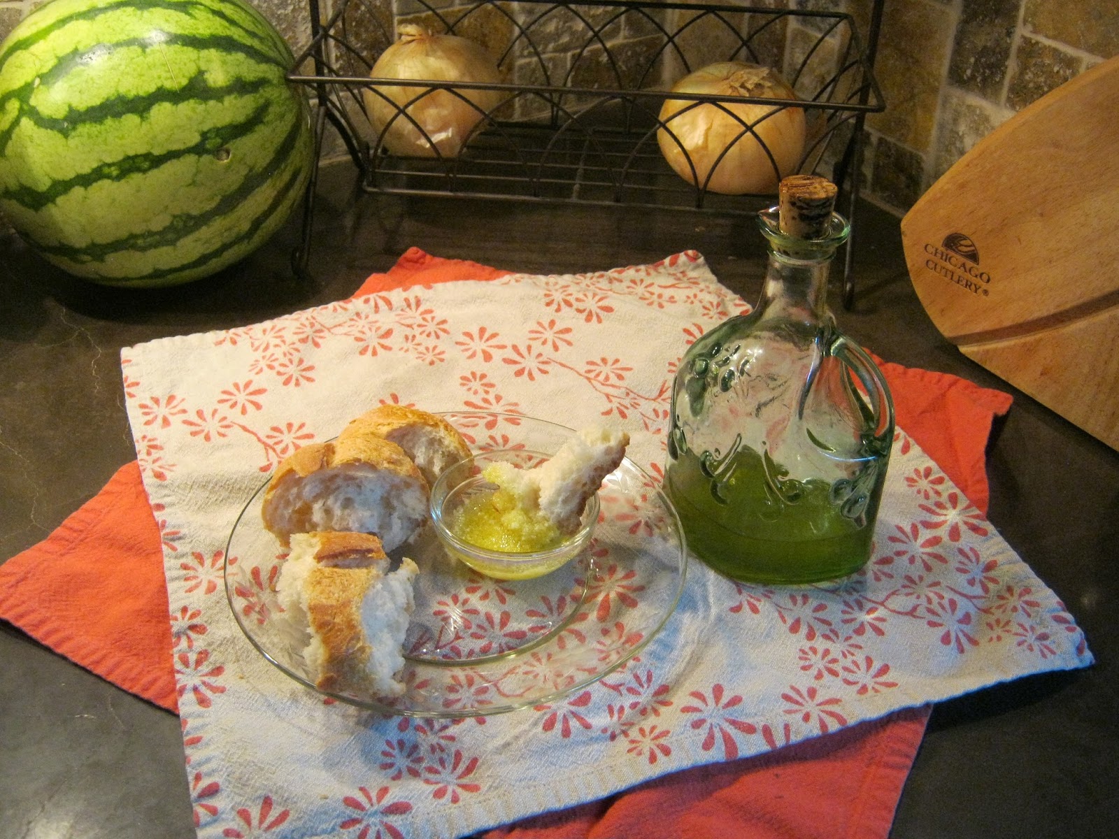 Let the Feasty Begin Garlic Infused Olive Oil