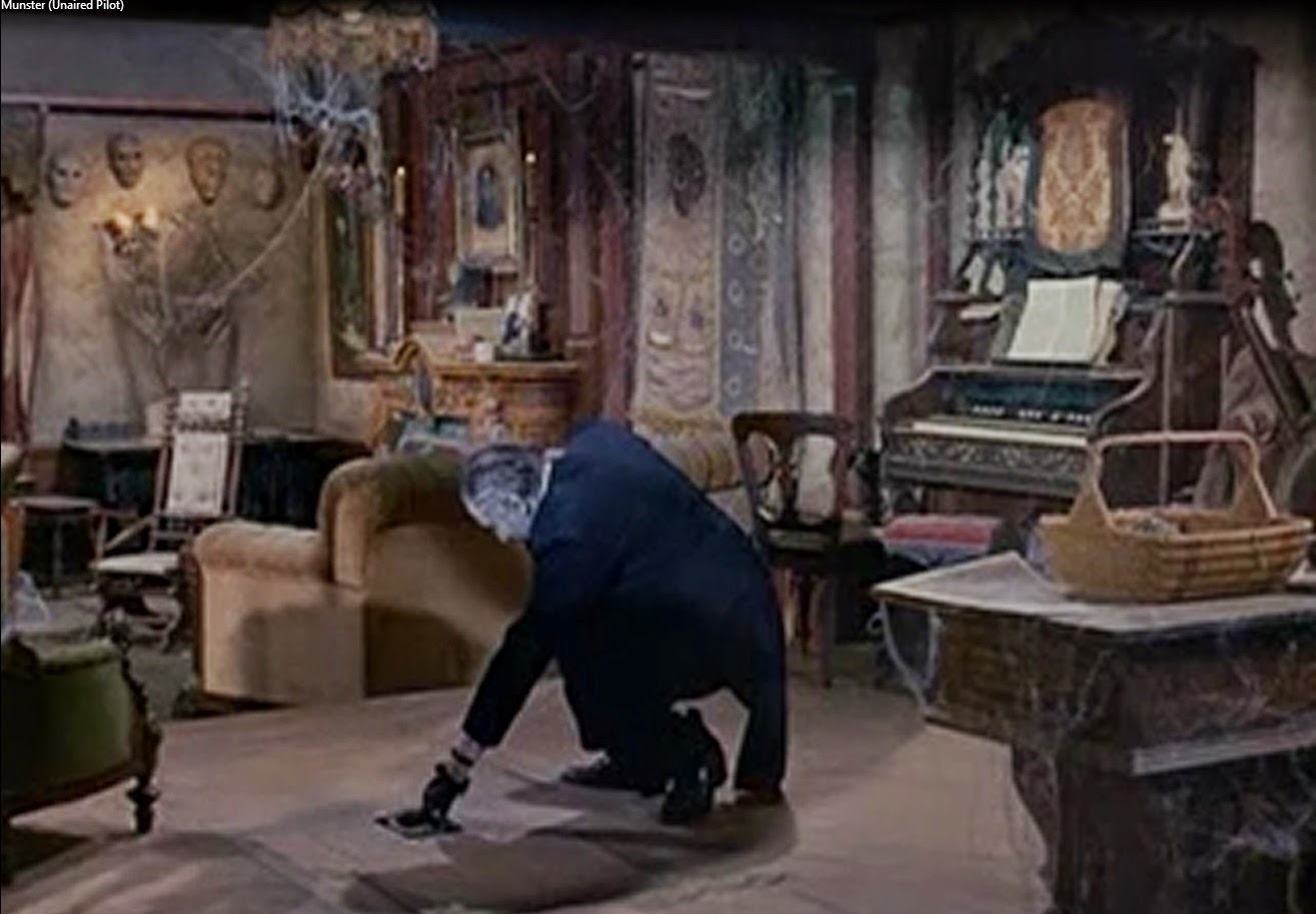 munsters living room in color
