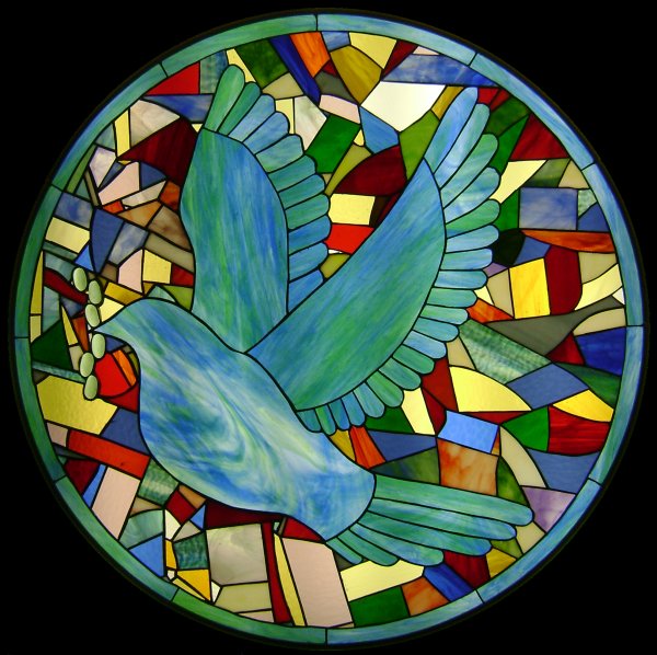 DOVE Stained Glass Design Ideas For Younger Children