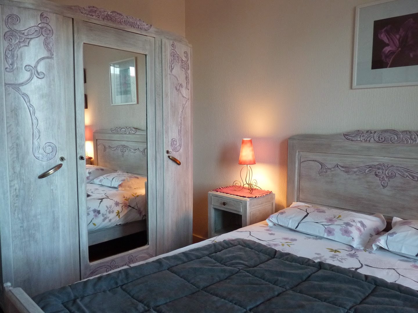 gite des hortensias chambre RDC gite finistere sud