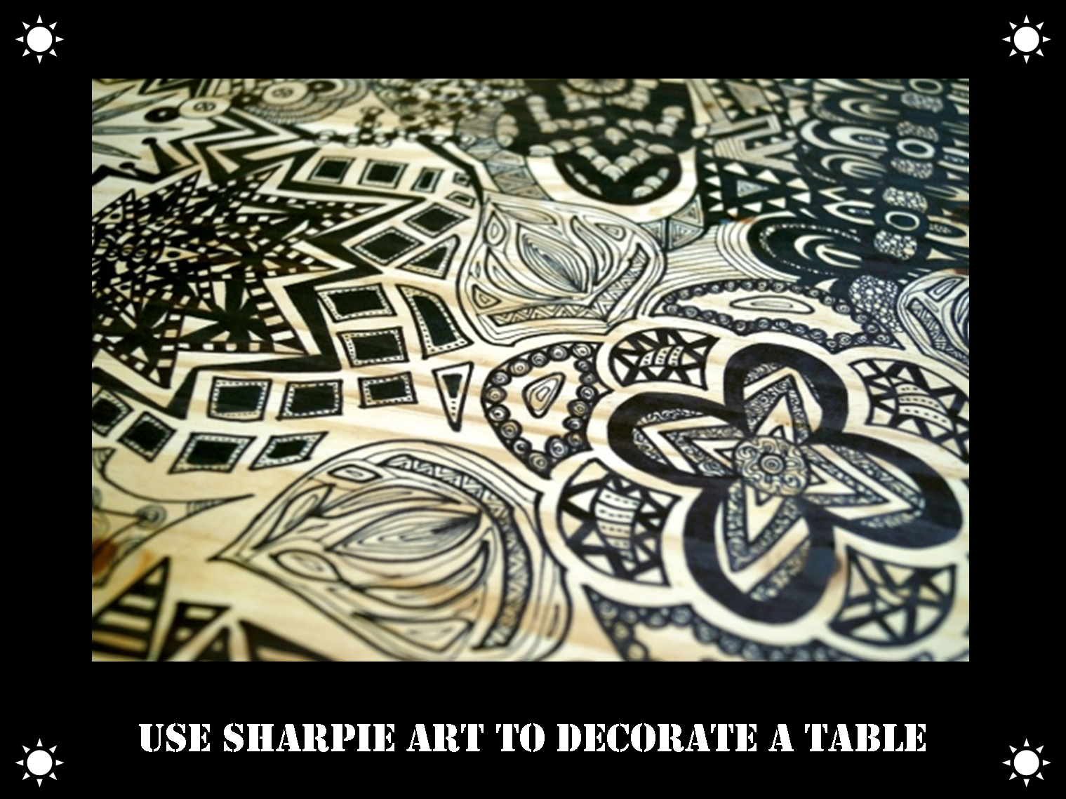 You Can Do Your Own Sharpie Art! / C. Calhoun 2012