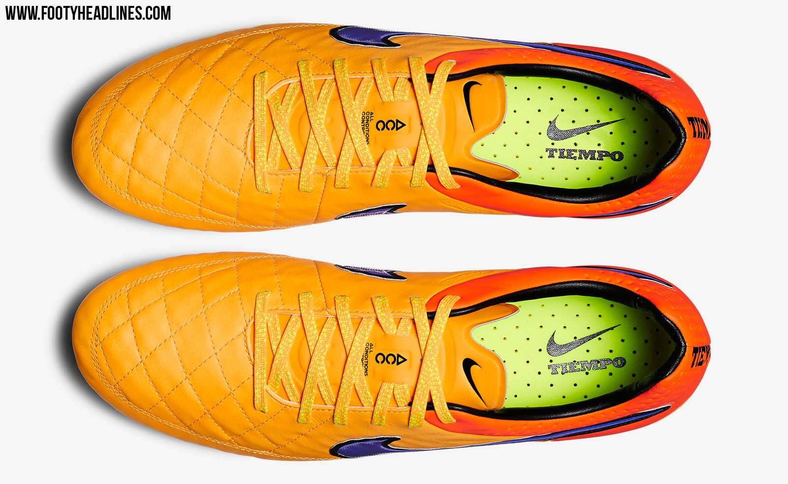 Orange Nike Tiempo Legend V 2015 Boots Released - Footy Headlines