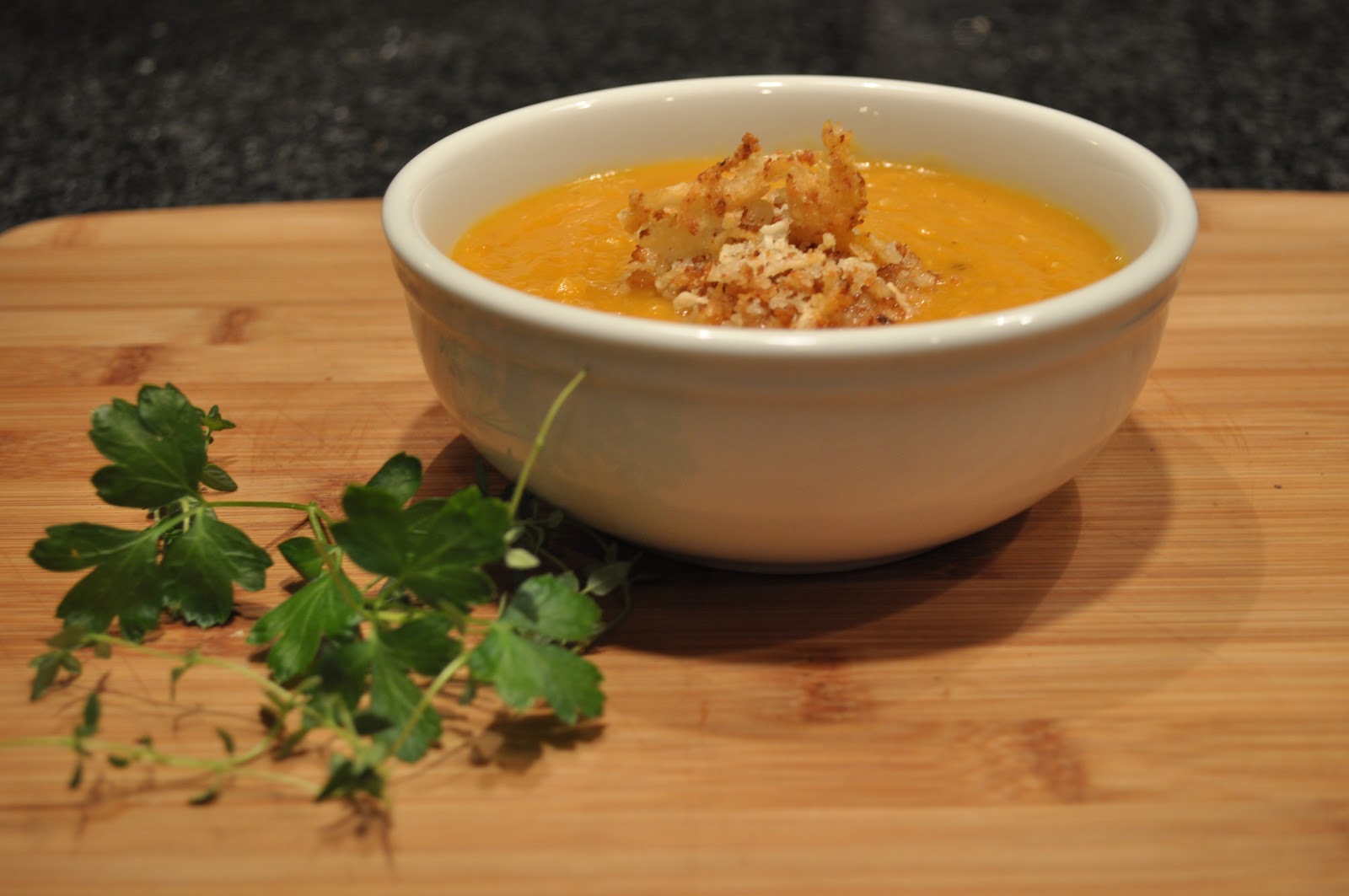 One Classy Dish Roasted Butternut Squash & Quinoa soup