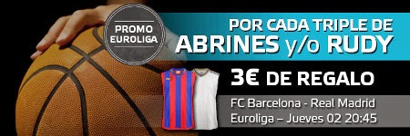 suertia bono 50 euros partido euroliga clasico Barcelona vs Real Madrid 2 abril suertia bono 50 euros partido euroliga clasico Barcelona vs Real Madrid 2 abril