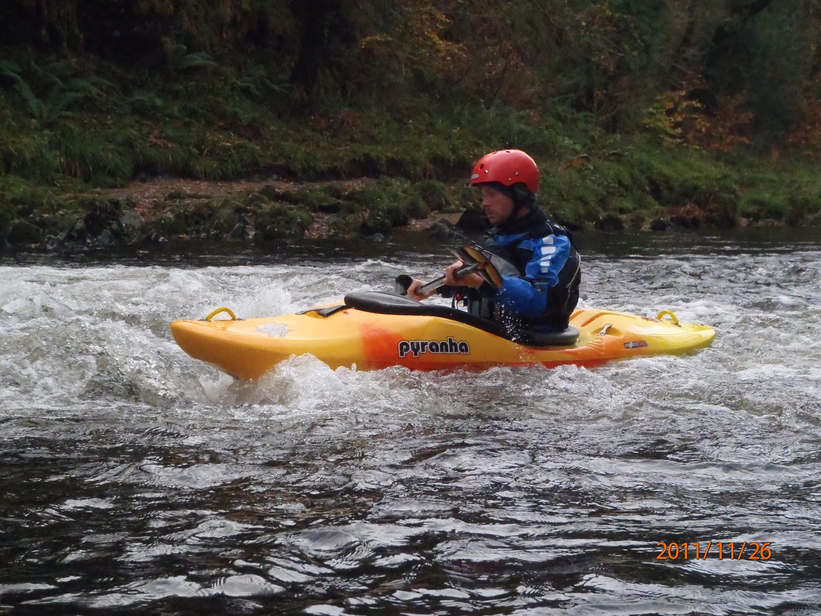 CHANNEL YOUR ADVENTURE Kayaking on the River Dart, Holne Bridge