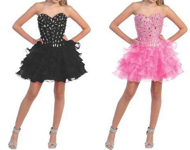 VESTIDOS STRAPLESS DE FIESTA Y PROMOCION