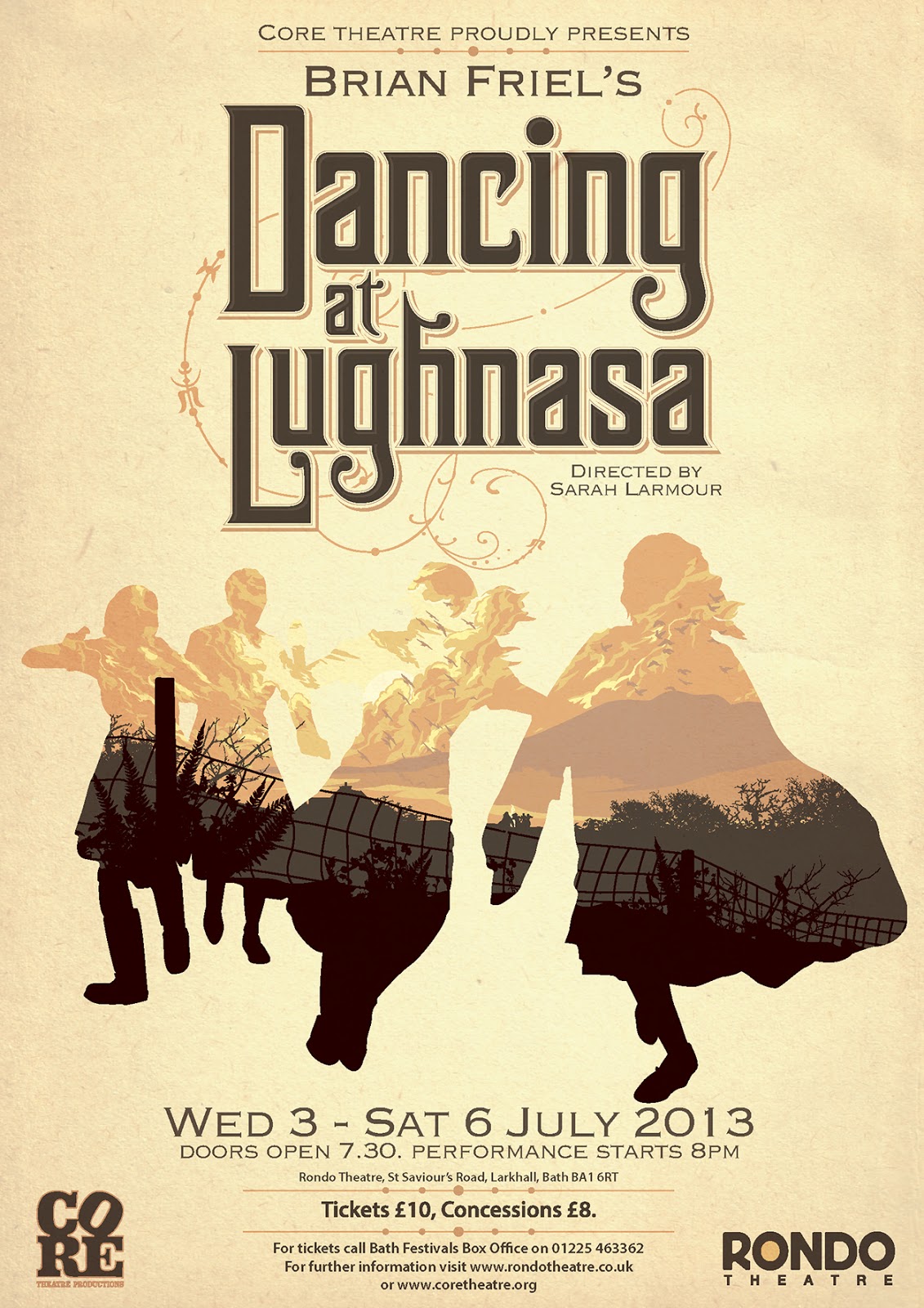 Dancing At Lughnasa Theatre Poster