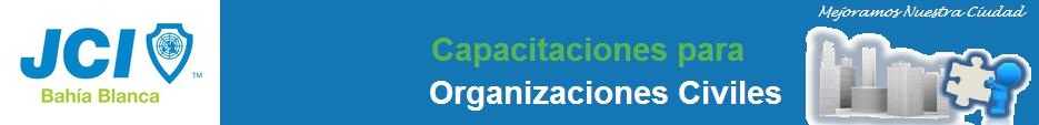 Capacitacion para Organizaciones Civiles - JCI Bahia Blanca