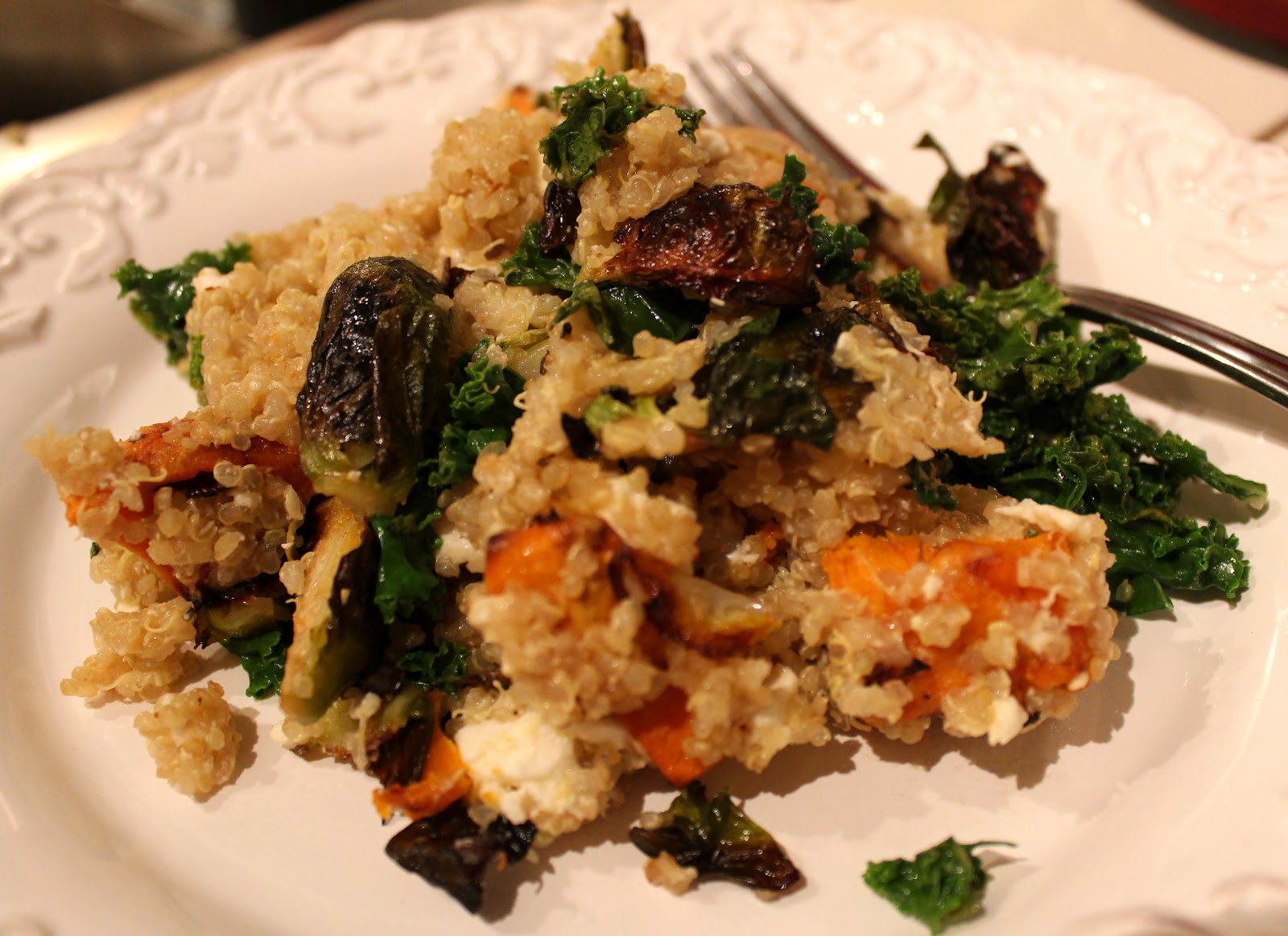 The Kitchen Holiday: Quinoa and Roasted Vegetable Salad