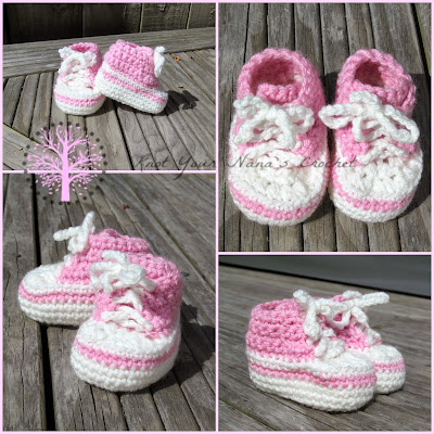 Crochet Converse Para Niños-Bebés Recién Nacido Altos Tops Paso a Paso Con Vídeo Tutorial Crochet Converse Para Niños-Bebés Recién Nacido Altos Tops Paso a Paso Con Vídeo Tutorial