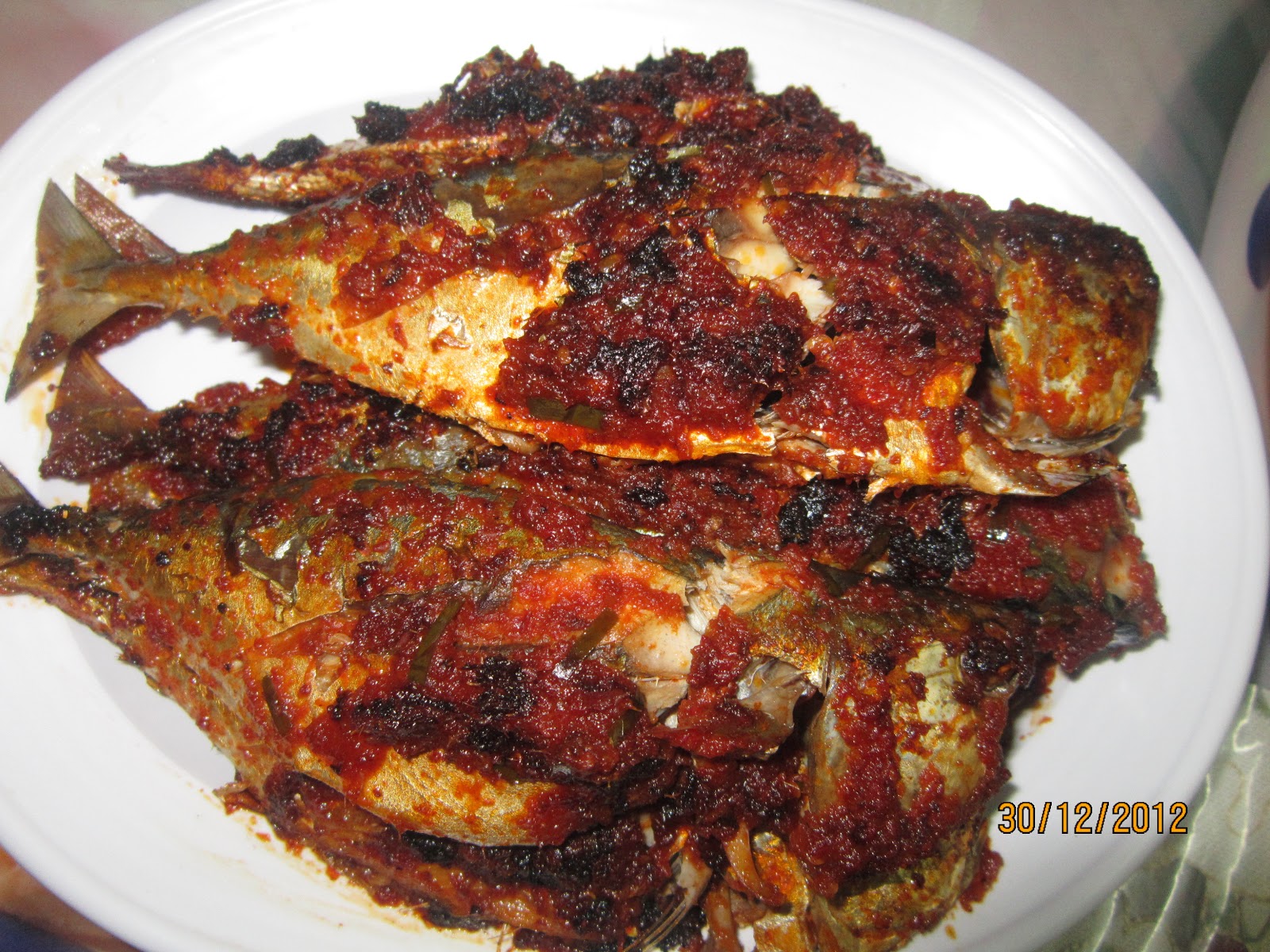 RESEPI CIKGU ANI IKAN BAKAR BERSAMBAL