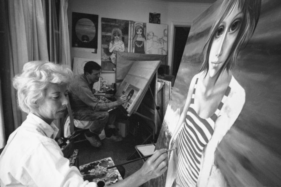 Painting the Hamptons Margaret Keane "Big Eyes"