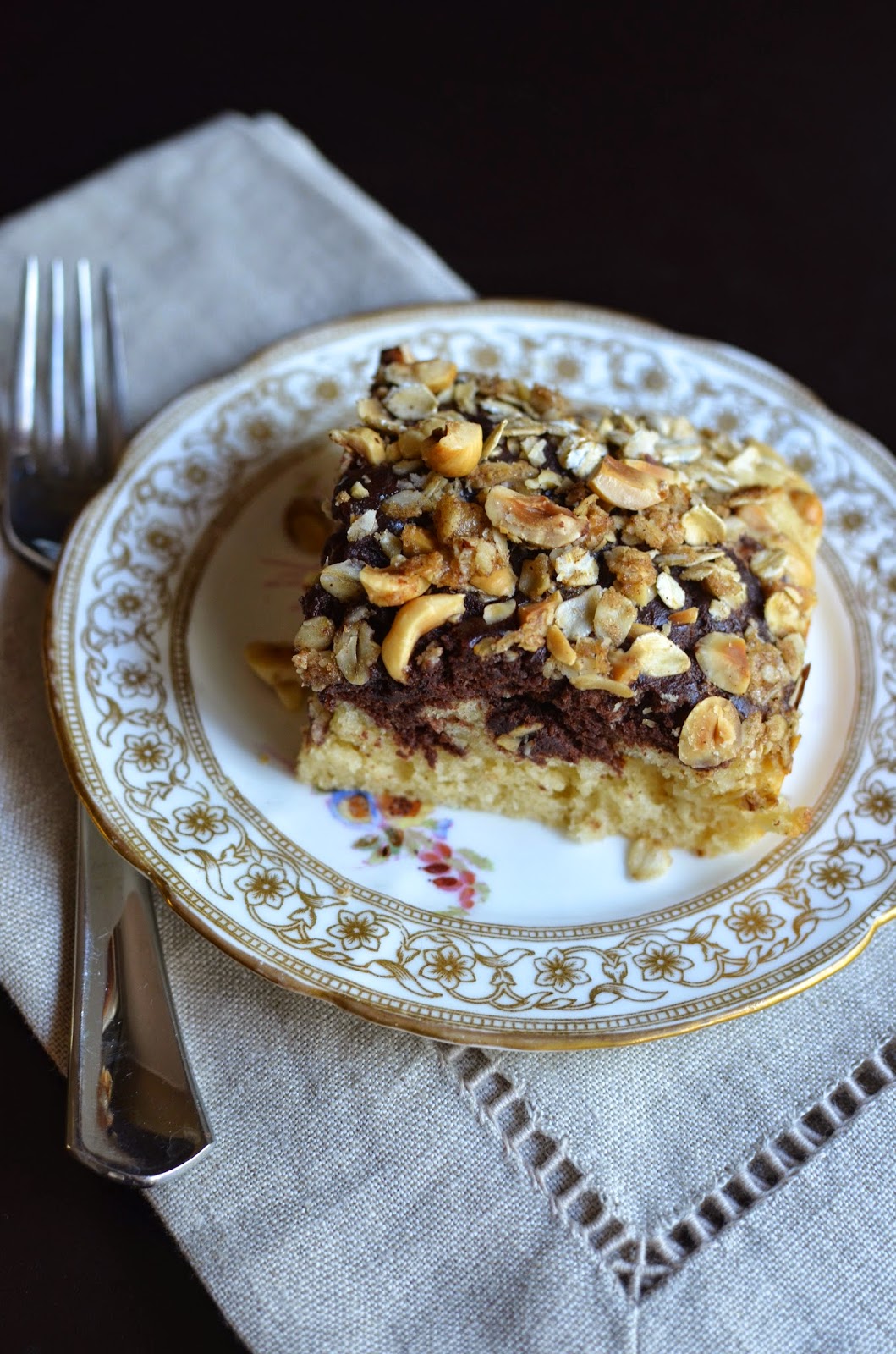 Playing with Flour Hazelnut marble coffee cake