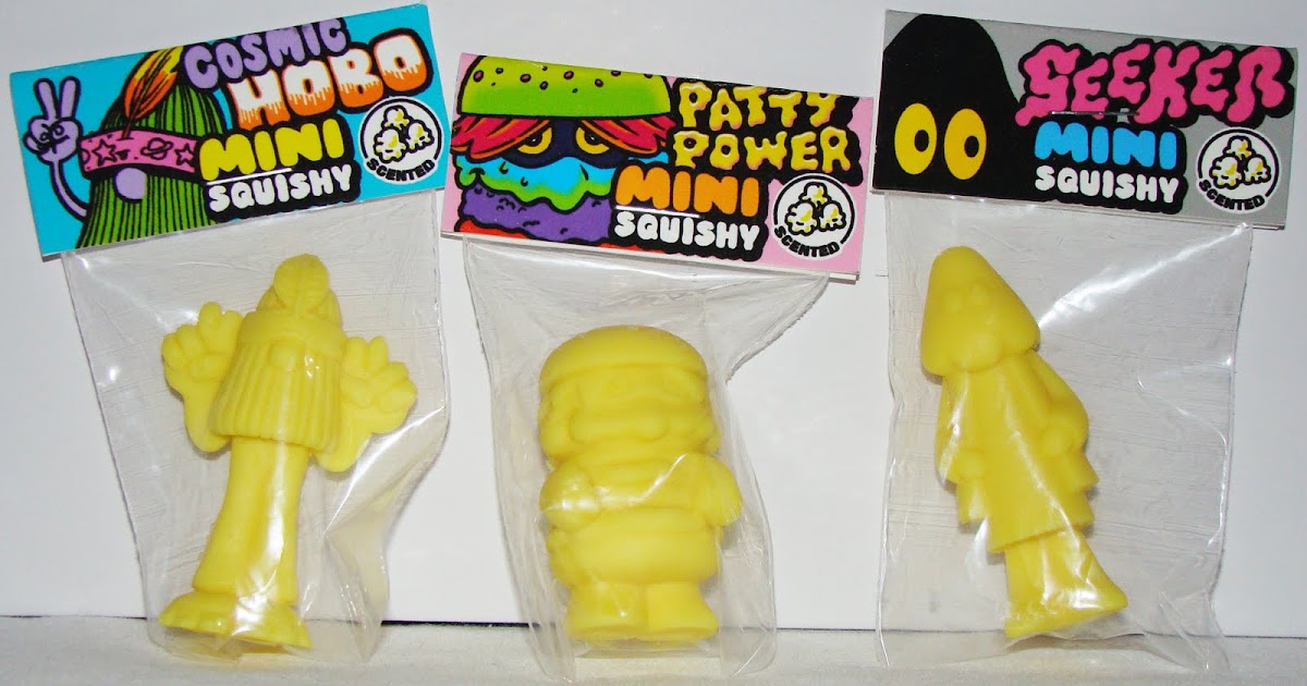 Collecting Toyz: SDCC11 Toy Haul Spotlight - Scented Mini Squishy Erasers by Arbito