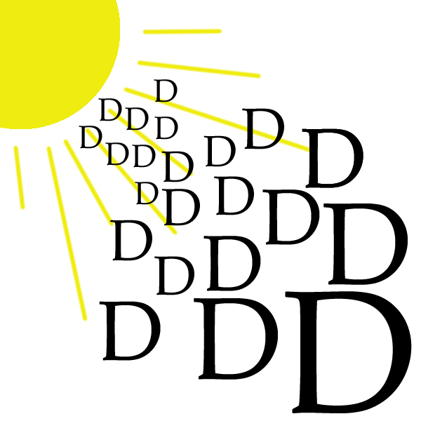 أشعة الشمس والفيتامين د Vitamen+d