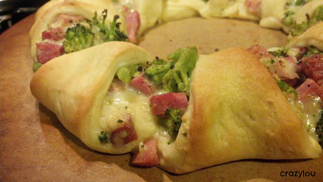 ham and broccoli ring