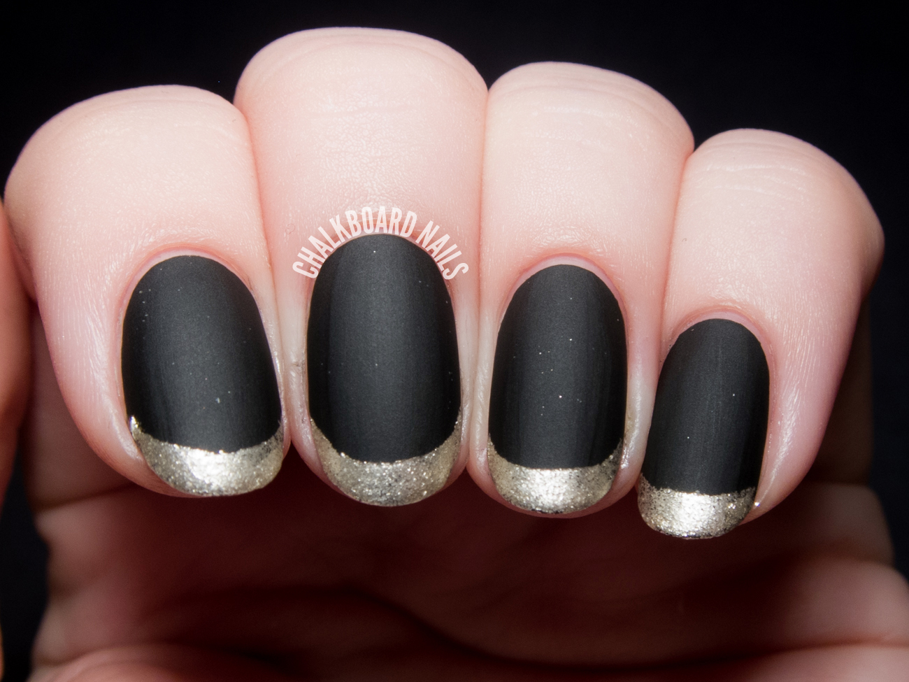 Watch How to Do Metallic French Tips video Watch How to Do Metallic French Tips video