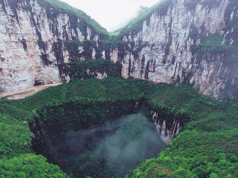Sinkholes China on Ten Marvelous Sinkholes In The World   The Random Science