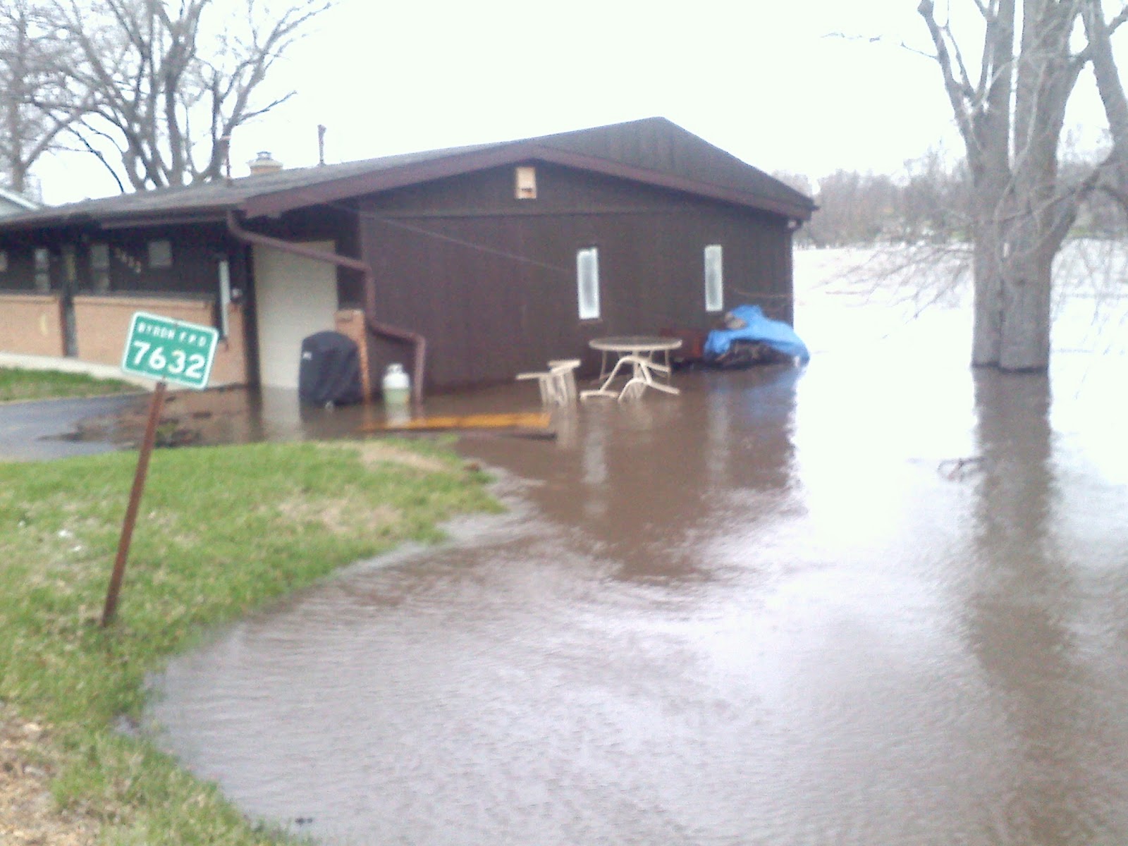 First Warn Weather Team Record Flooding In Byron