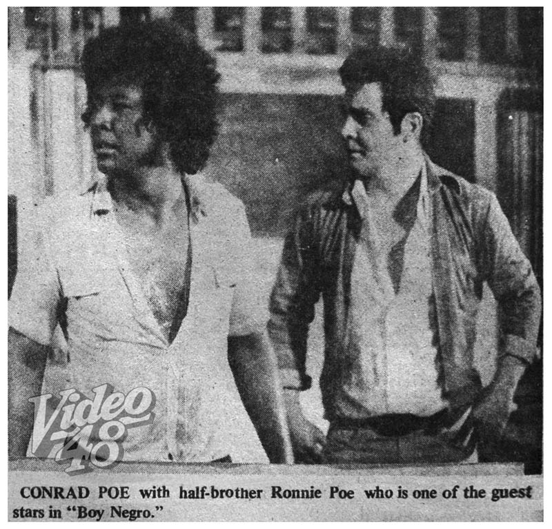 FPJ FPJ IN A SPECIAL CAMEO ROLE IN "BOY NEGRO" (1980)