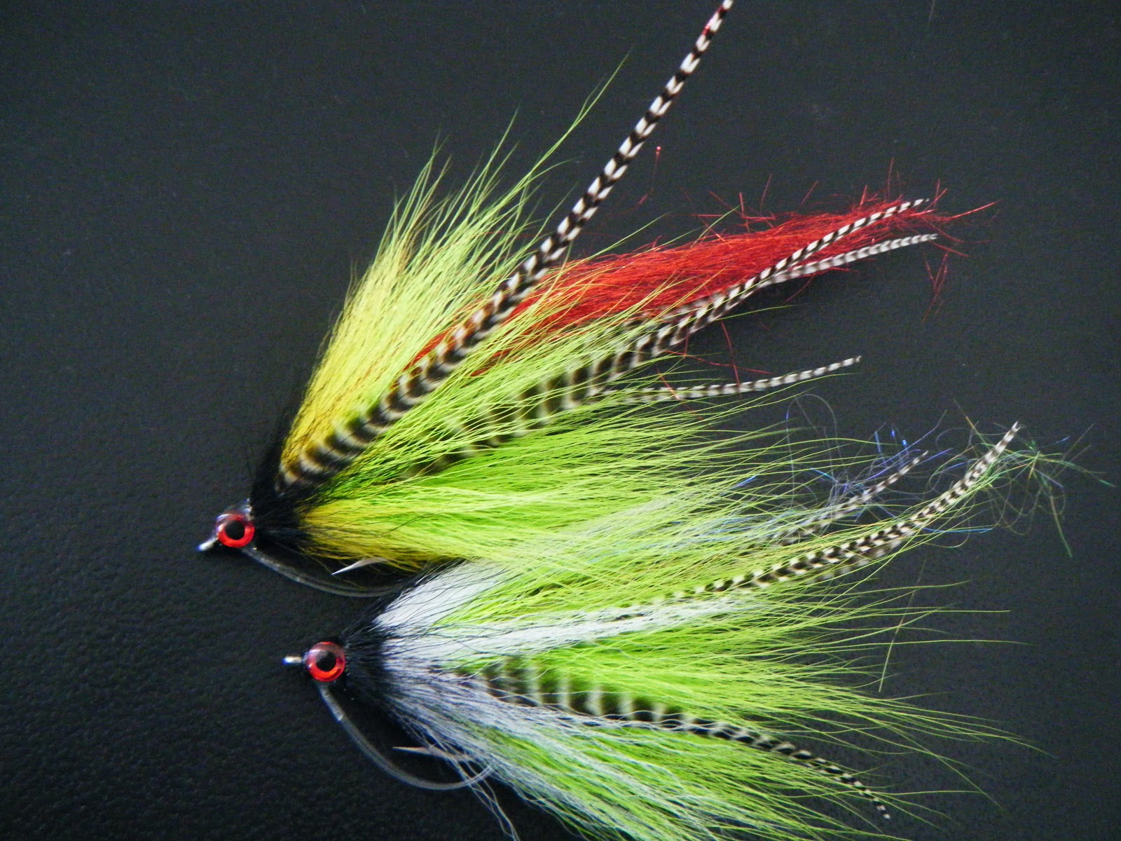 Gek custom lures a couple of pike flies