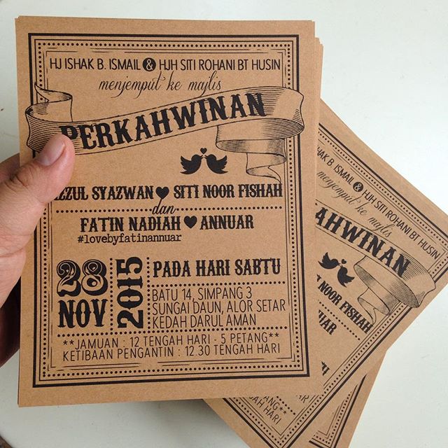 craft invitation card